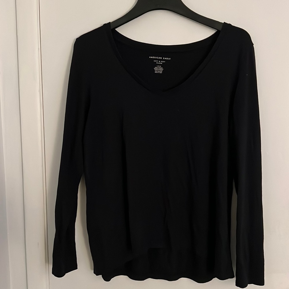 Black v neck